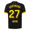 Original Fußballtrikot Borussia Dortmund Adeyemi 27 Auswärtstrikot 2023-24 Für Herren